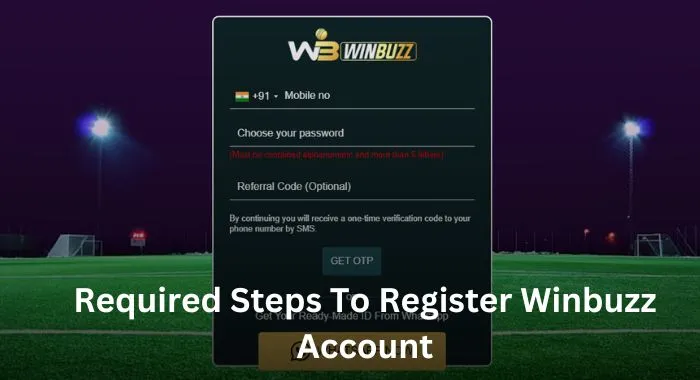 Winbuzz registration